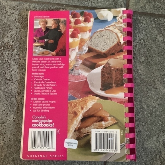 Vintage Company’s Coming Cookbook “Sweet Cravings” by Jean Paré Desserts - Picture 3 of 4